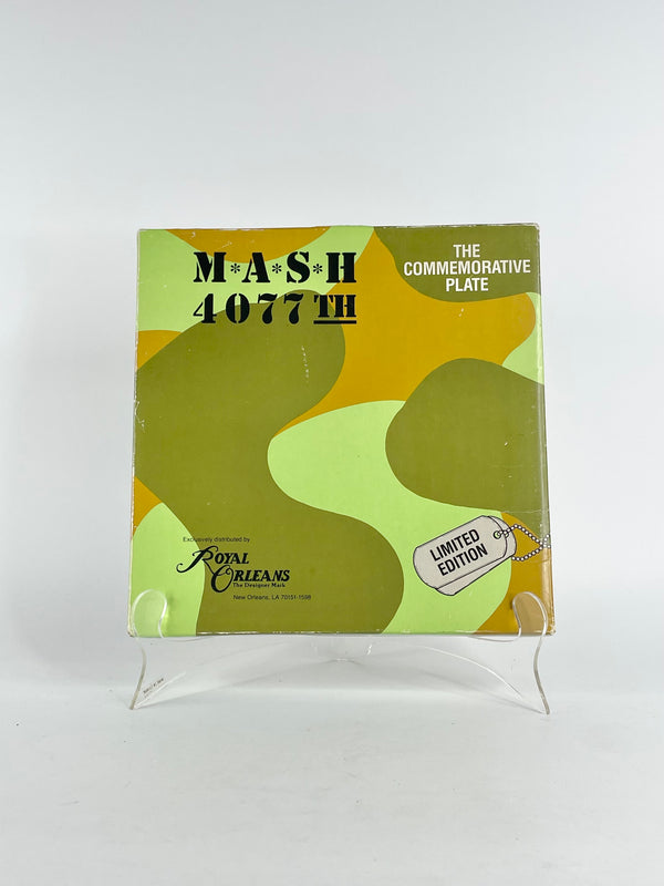 Vintage 1982 MASH Commemorative Plate