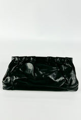 Kenneth Cole Structured Black Clutch