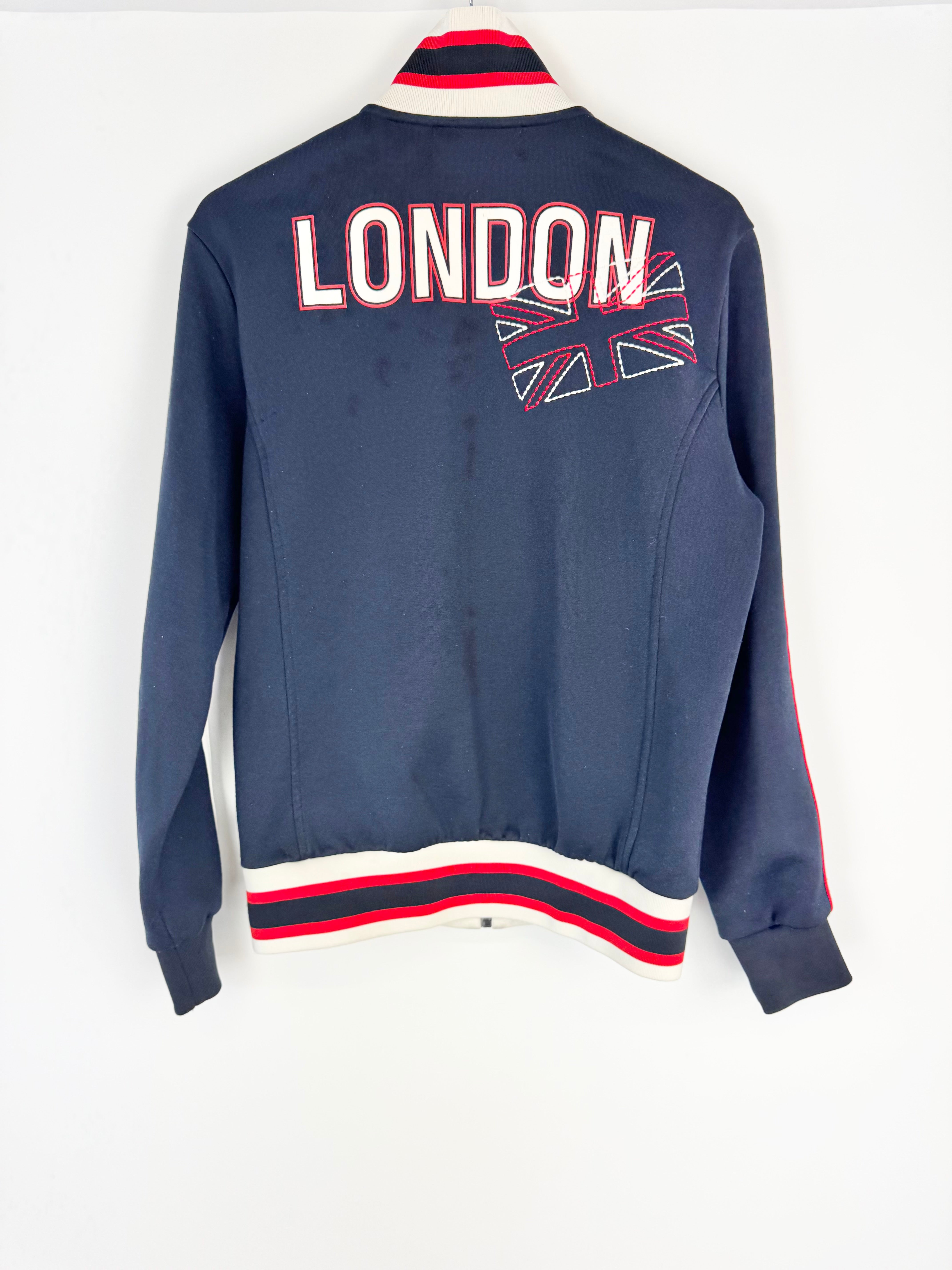 Vintage Kappa London Navy Zip Up - L