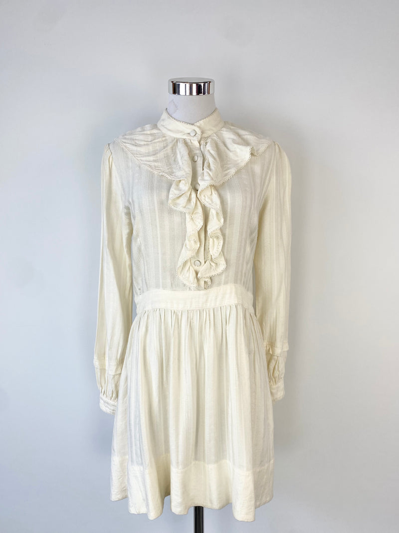 Lover Vanilla Ruffle Dress - AU10