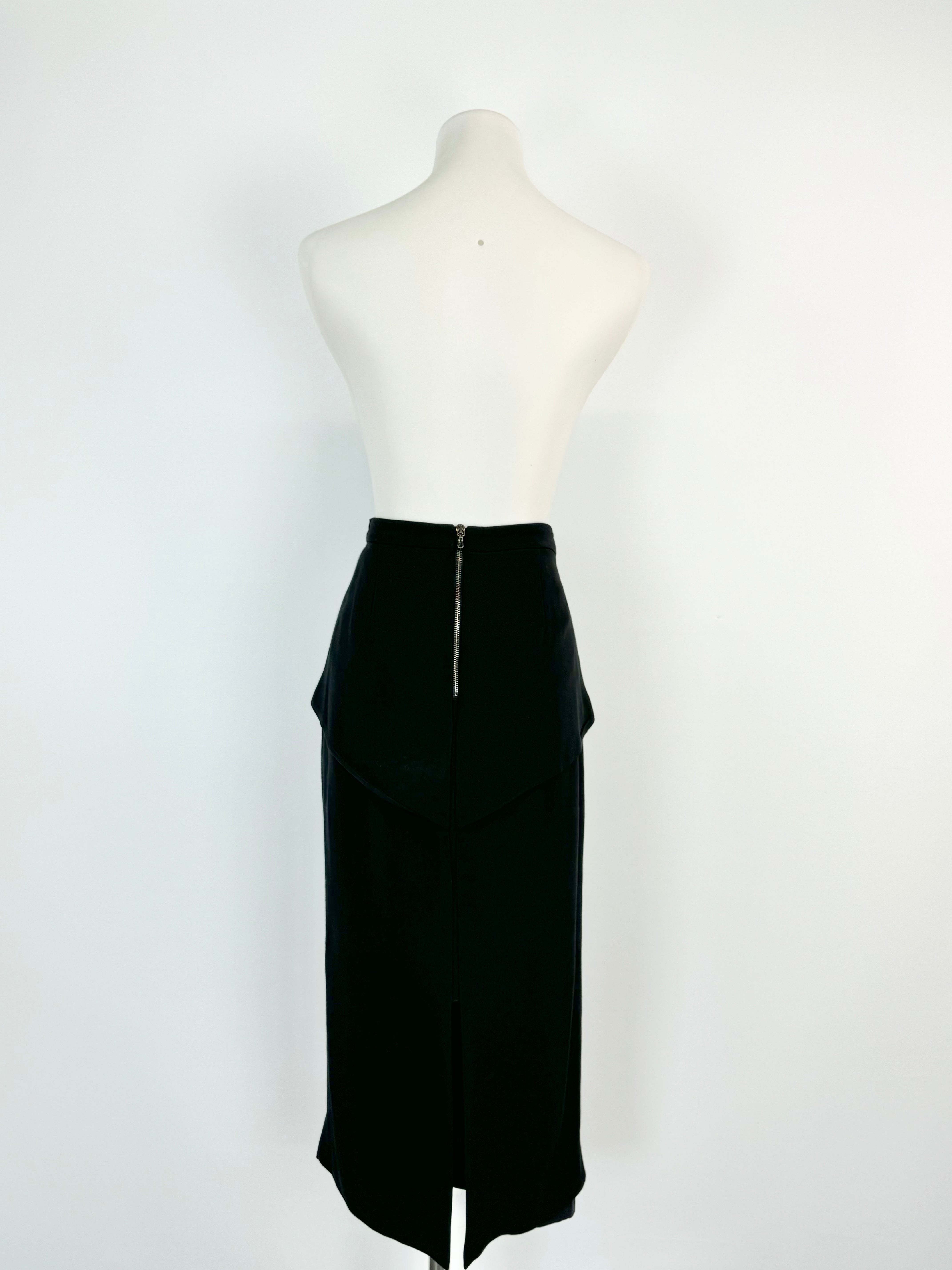 Willow Black Pencil Skirt - AU8