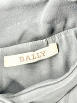 Bally Black Button Down Pleated Skirt Dress - AU10/12