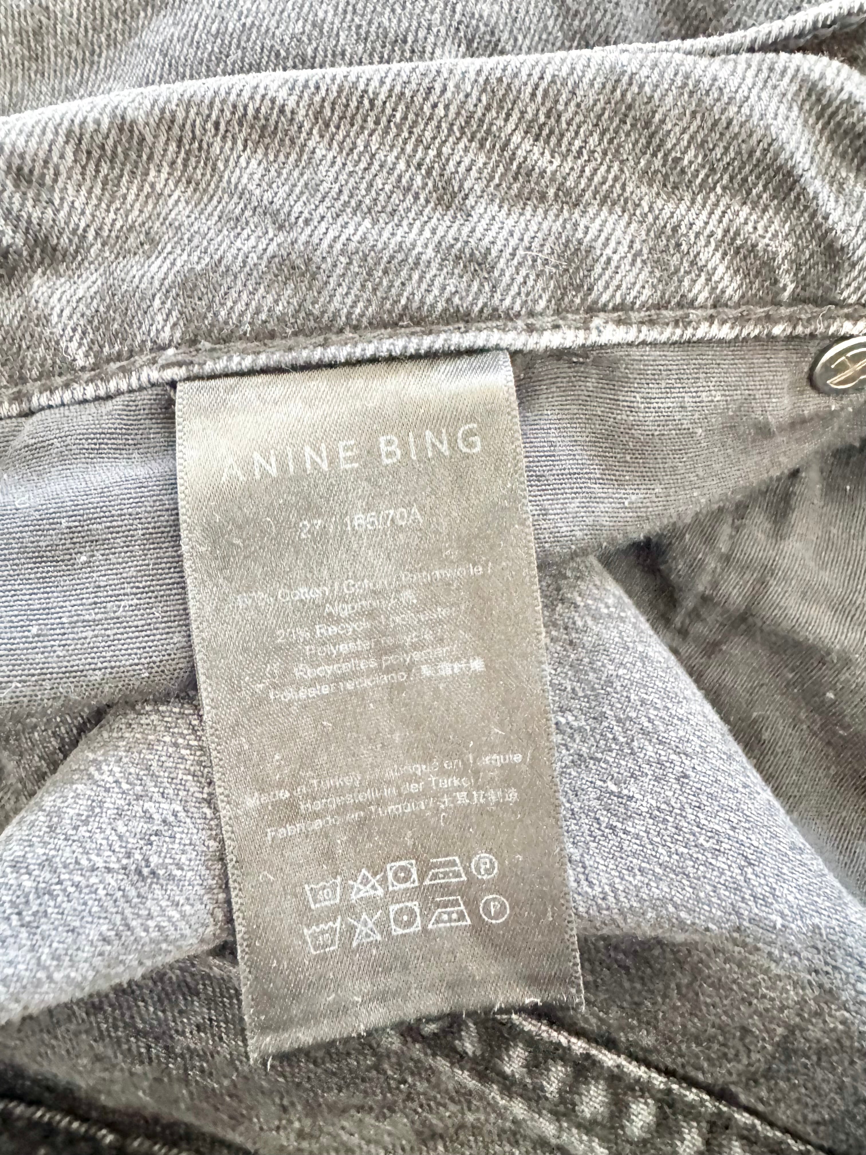 Anine Bing Wide Leg Jeans - 27