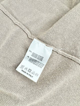 Le Tricote Perugia Lightweight Open Beige Cardigan - AU10/12