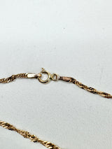 9ct Italian Made Gold Rope Chain Necklace