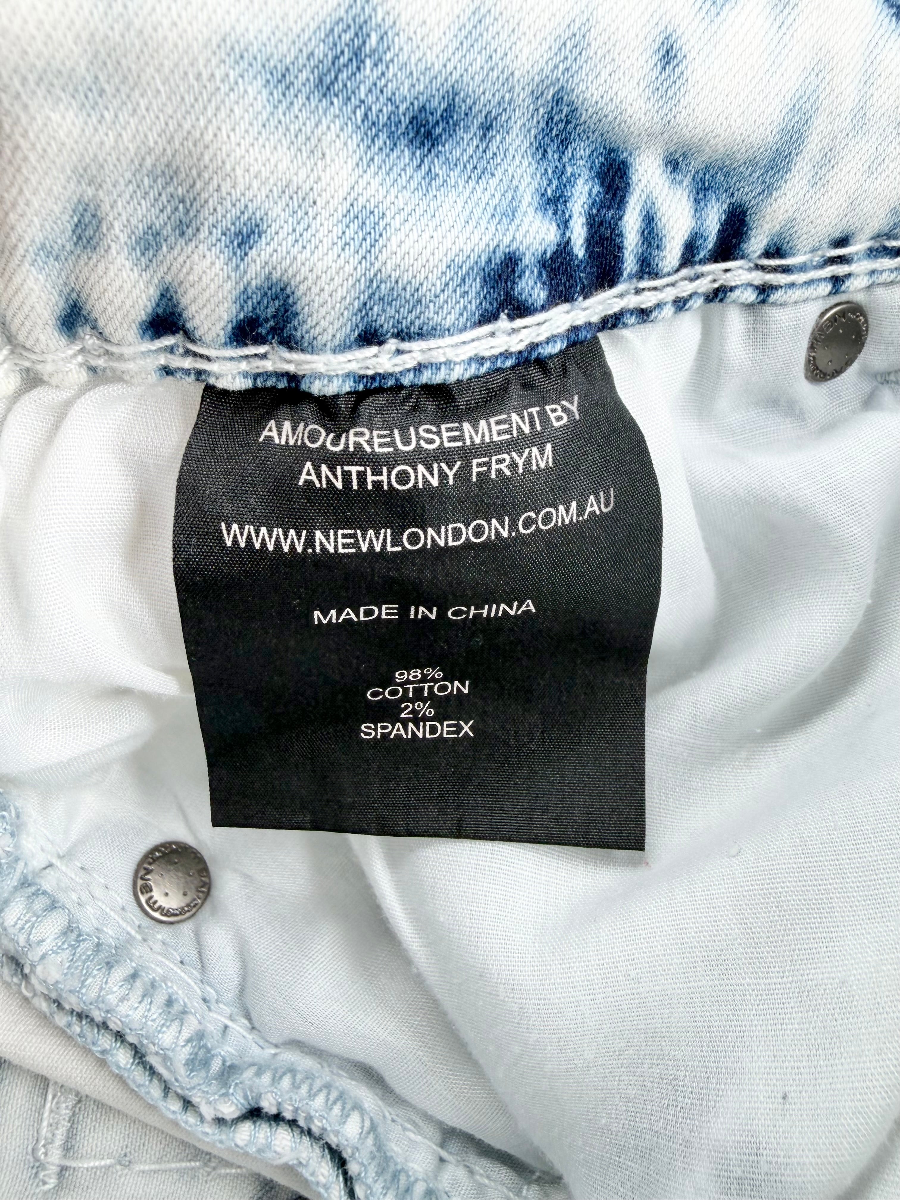Revolution Pale Dyed Denim Jeans - 27