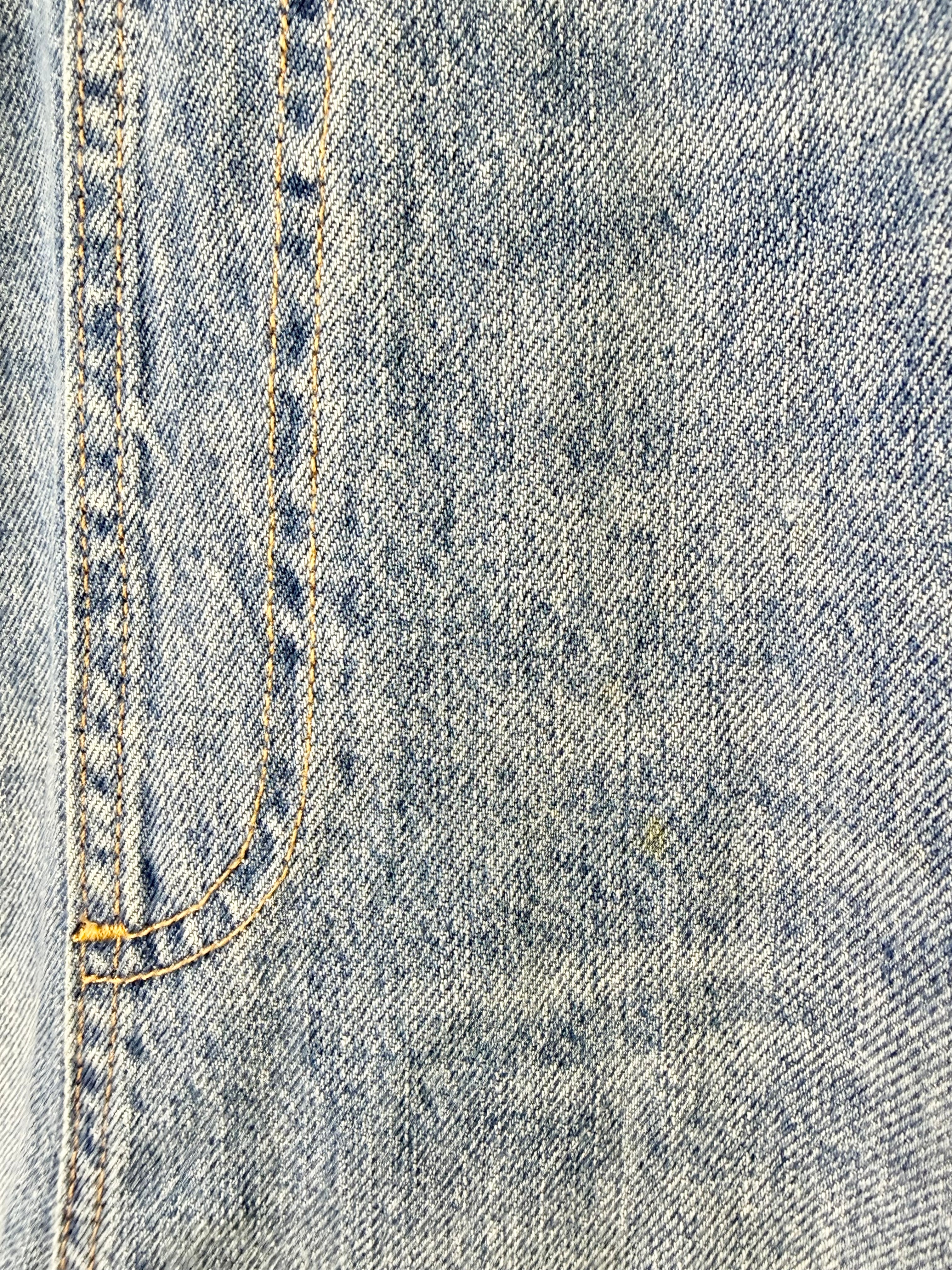 Levi Strauss Co Blue Denim Short Overalls - AU10