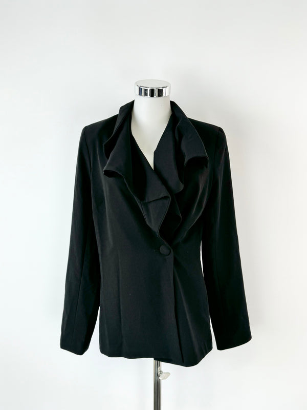 Charlie Brown Minimalist Black Blazer - AU10