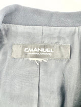 Emanuel Ungaro Midnight Blue Flared Blazer - AU10