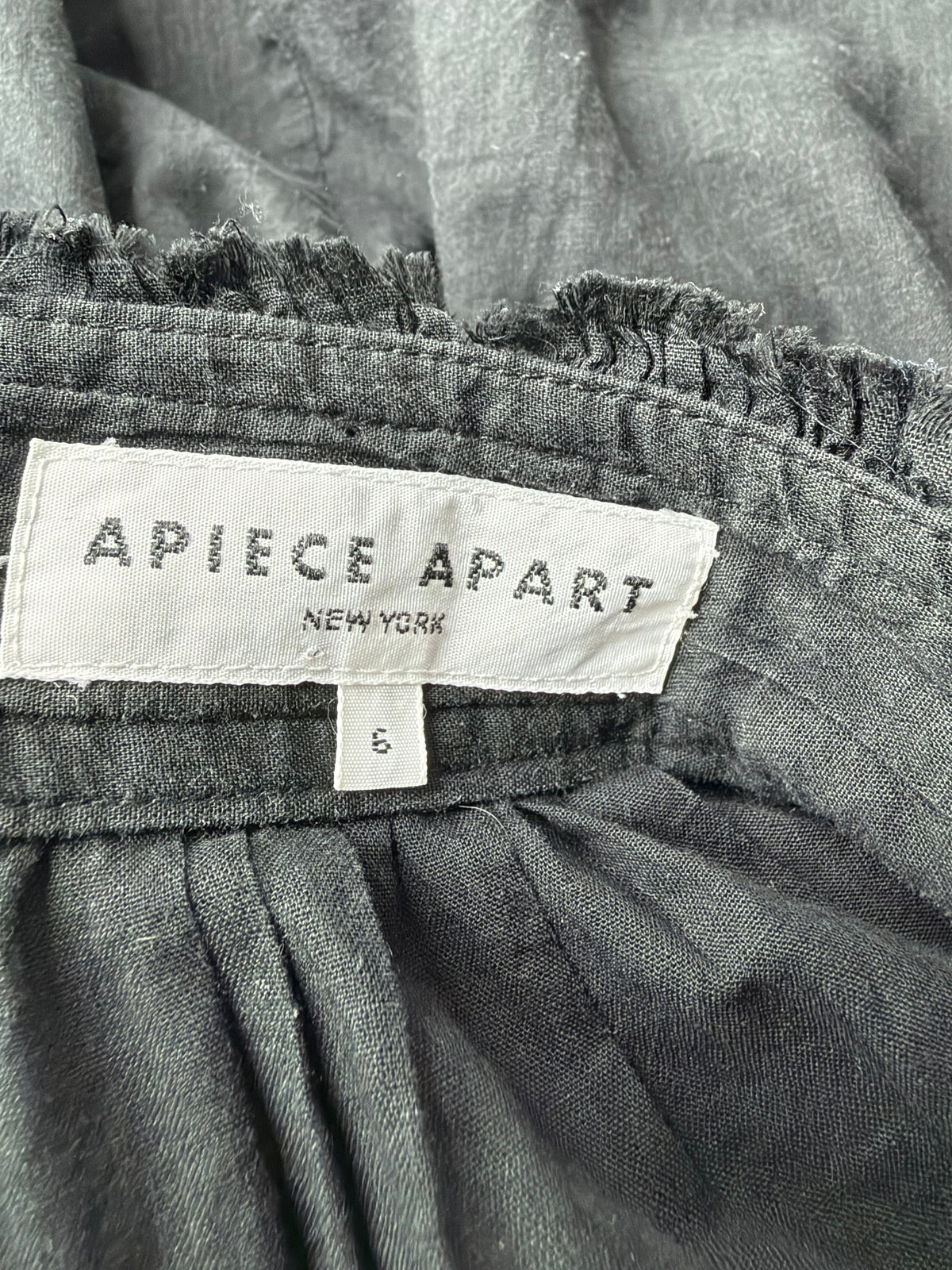 Apiece Apart Black Pleated Skirt - AU8/10