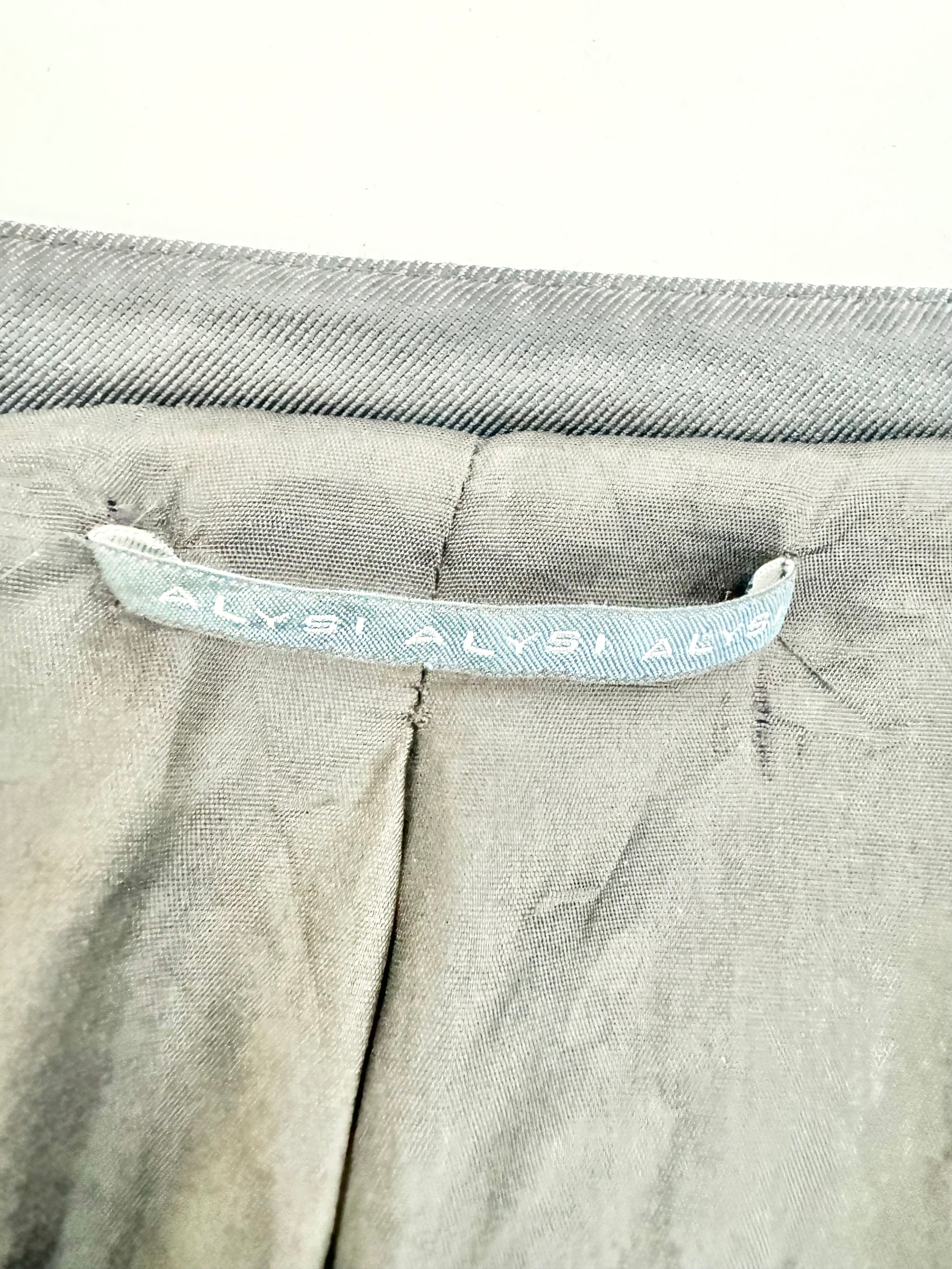 Alysi Black Cotton Blend Jacket - AU10