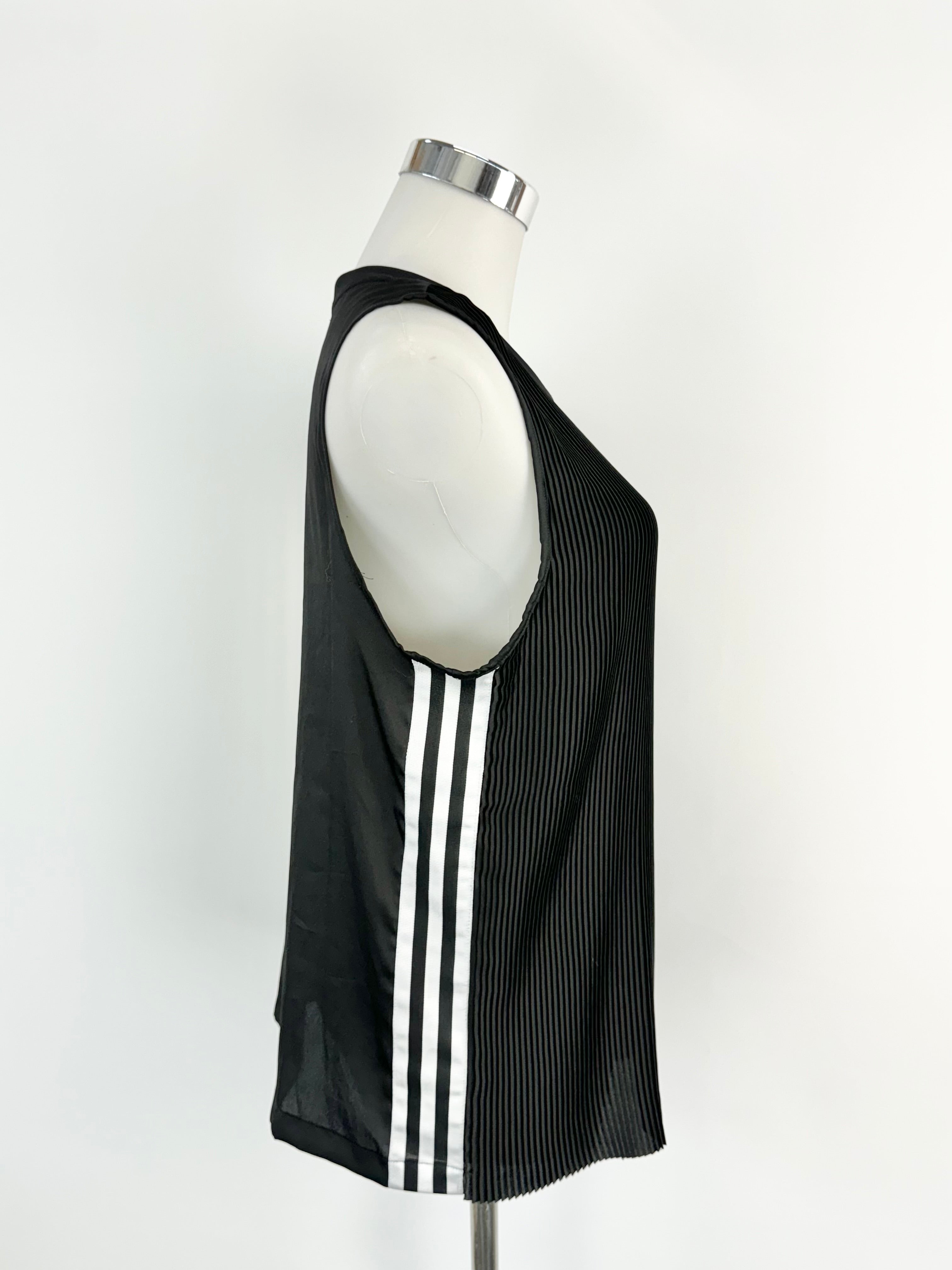 Adidas Black Pleated Top - AU6