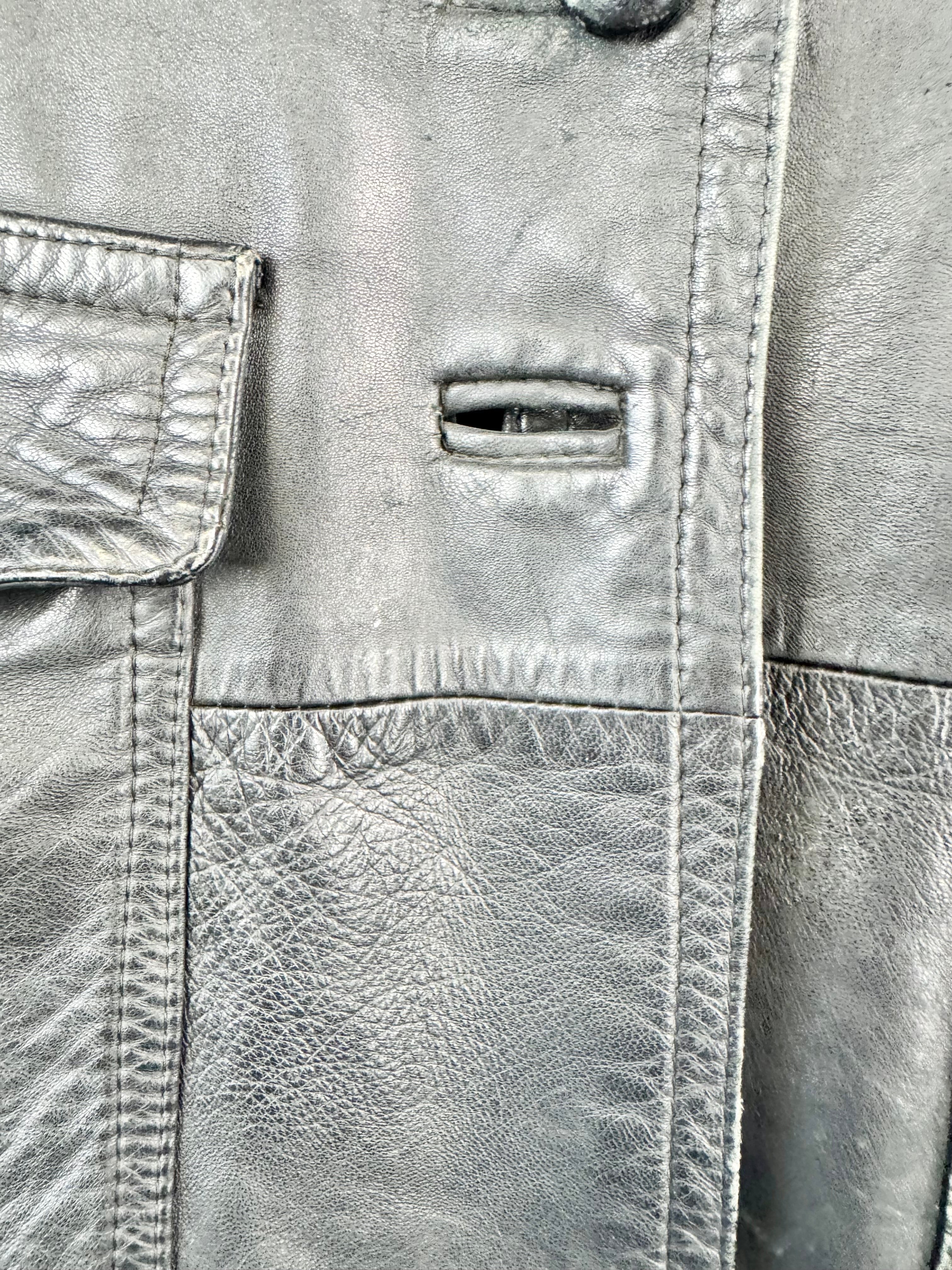 Vintage Seymours Leather Coat - AU8/10