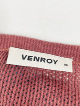 Venroy Faded Two-Tone Linen Knit Tank Top - AU12