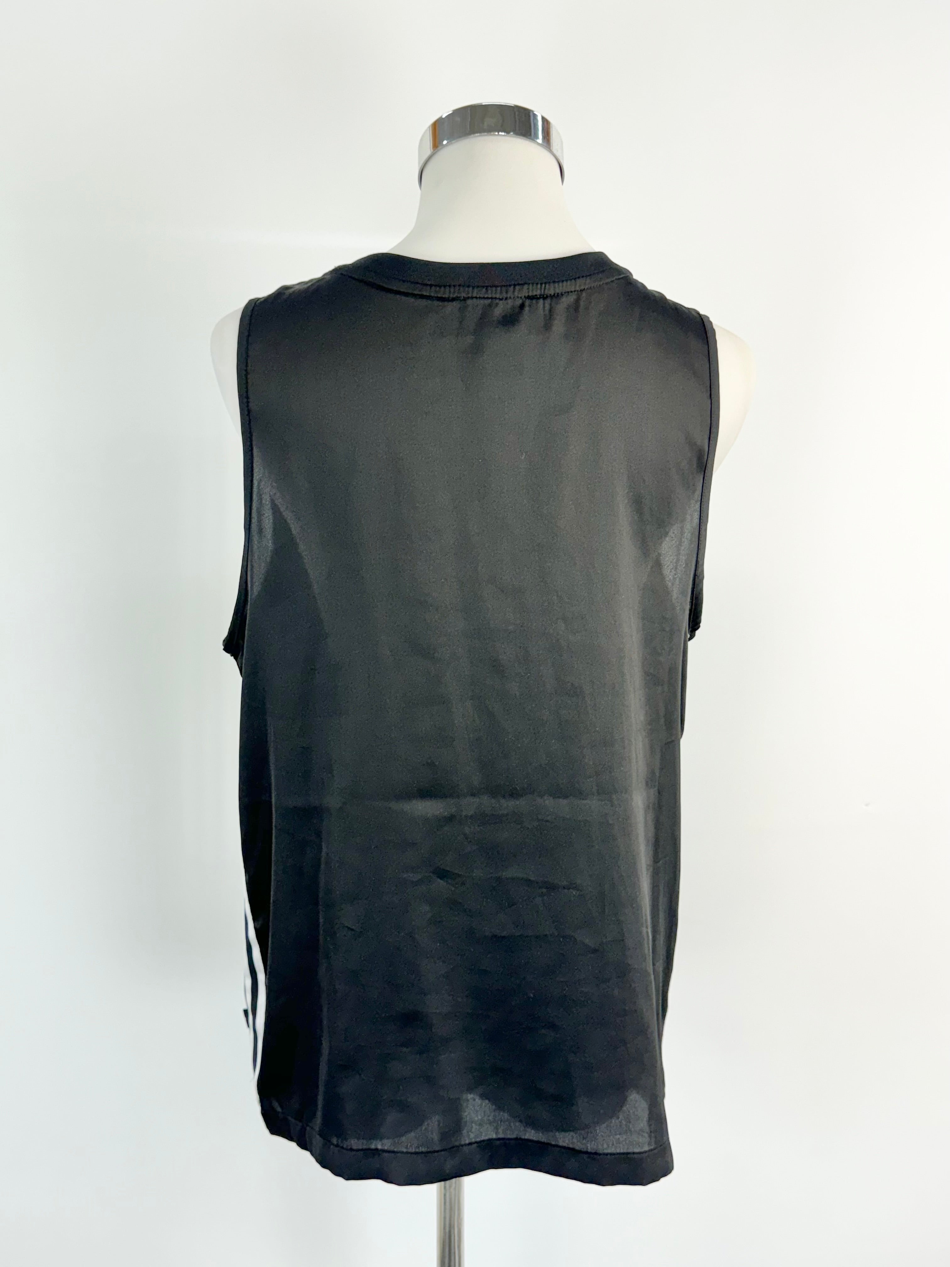 Adidas Black Pleated Top - AU6