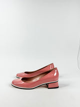 Red Valentino Rose Pink Patent Leather Pumps NWT - EU37