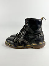 Dr. Martens Black Leather 8-Eye Lace Up Boots - EU42