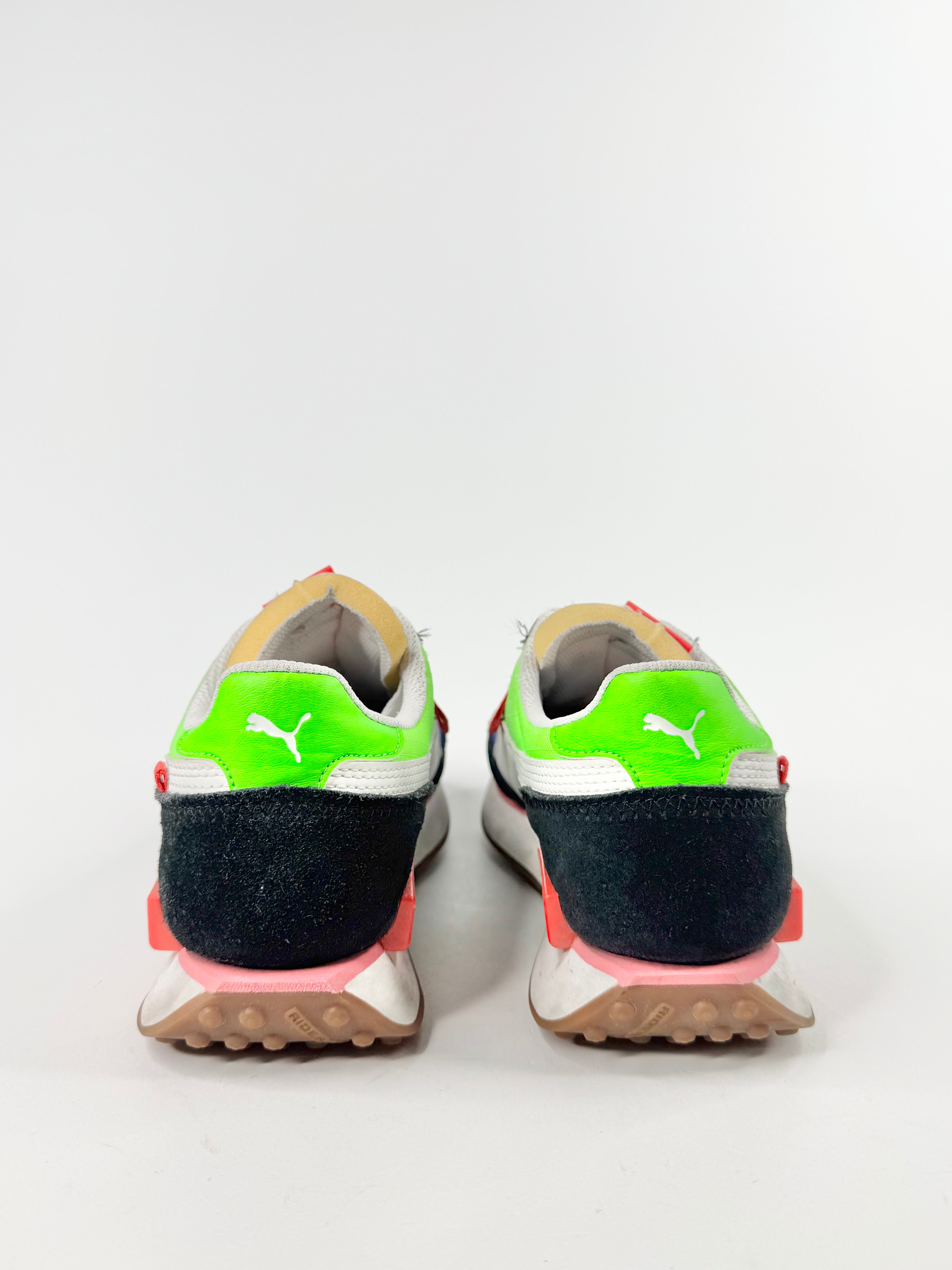 Puma Black-Fluo Green-Dazzling Blue Sneakers - EU38