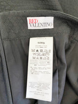 Red Valentino Black Diamond Embossed Pencil Skirt - AU10