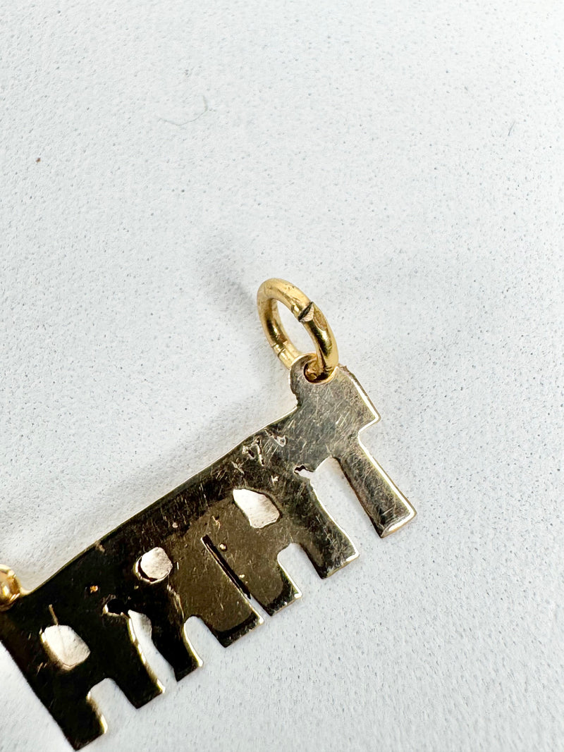 14ct Gold Tara Pendant