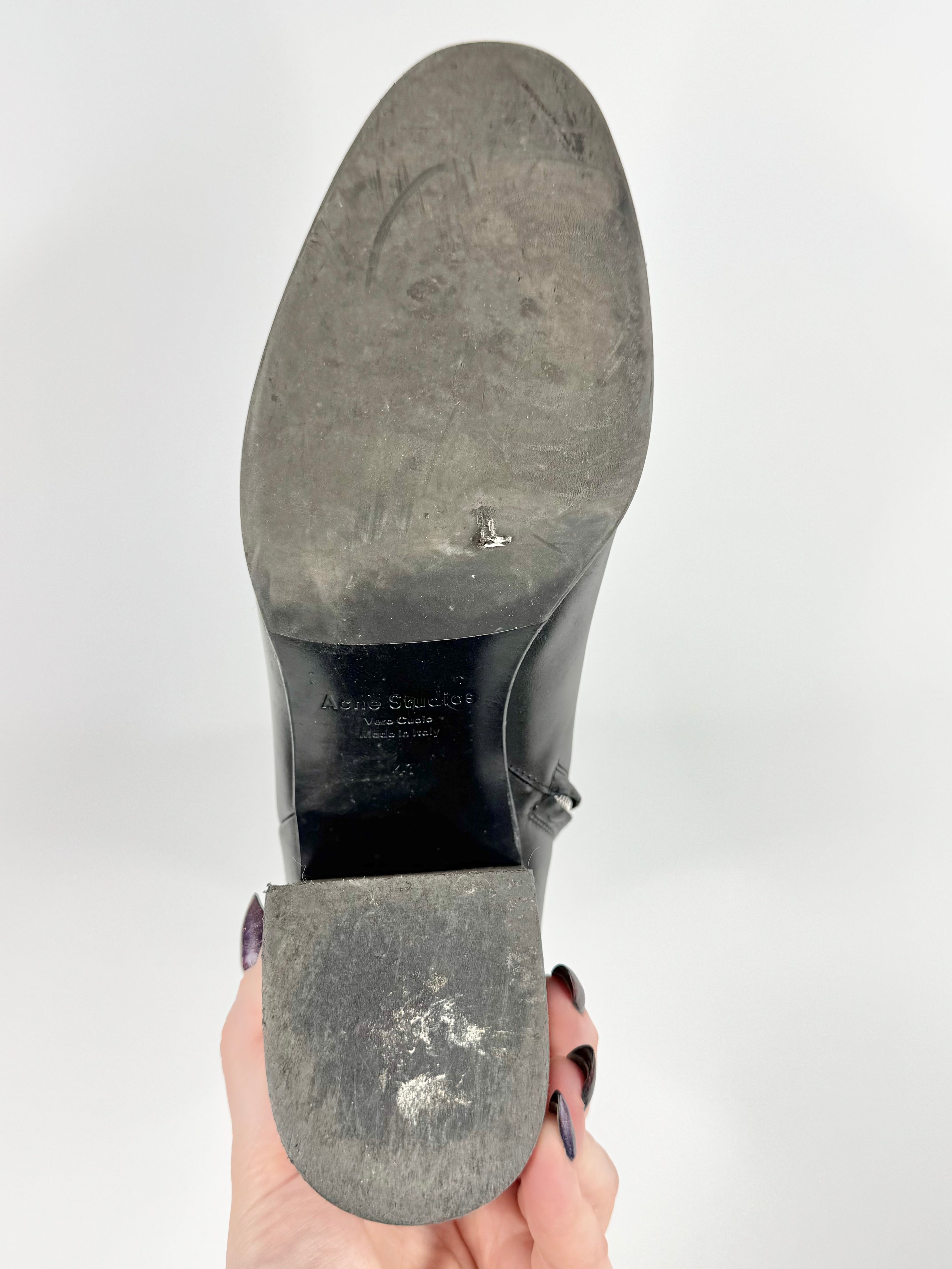 Acne Studios Black Ankle Boots - EU40