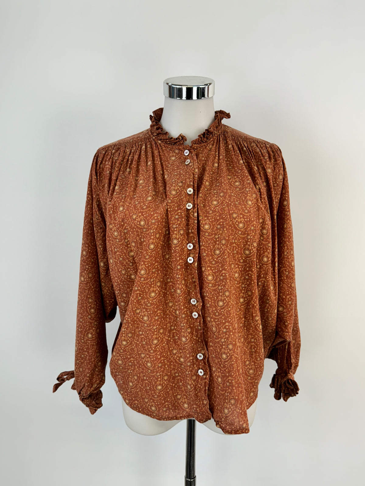 Doen Prariecore Batwing Blouse - AU8