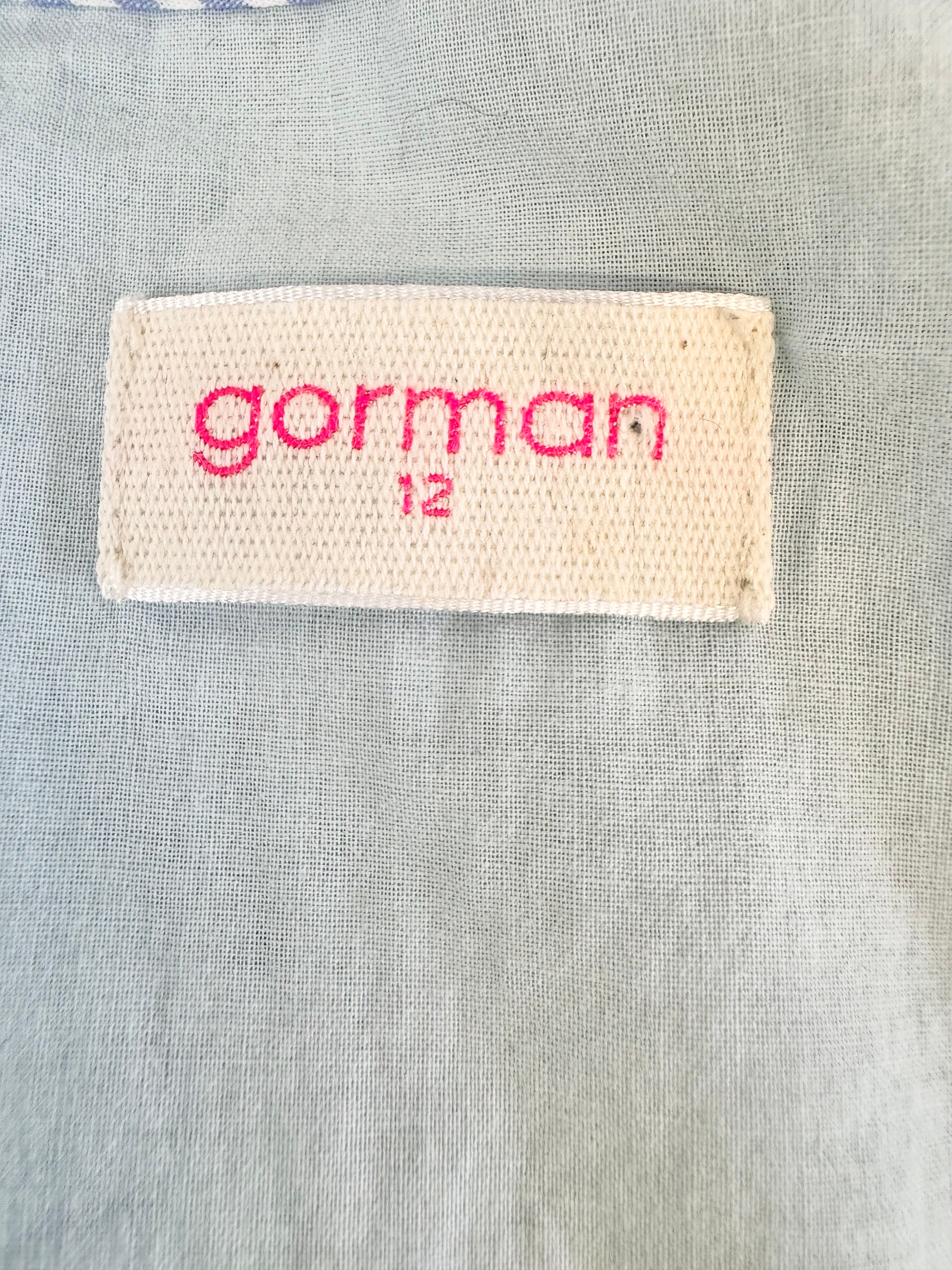 Gorman Blue Map Print 'Espana' Wrap Dress - AU12