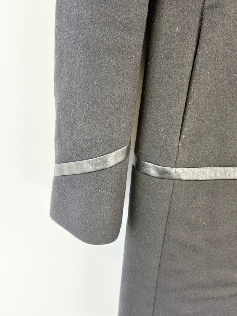 Hugo Boss Black Wool-Blend 'Misette' Coat - AU10