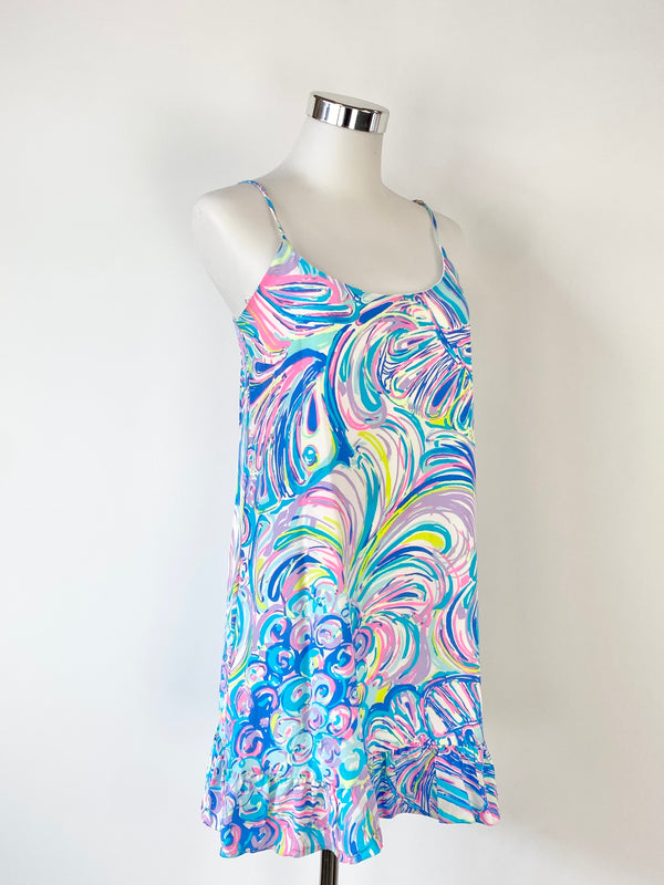 Lilly Pulitzer Colourful Silk Slip Dress - AU8
