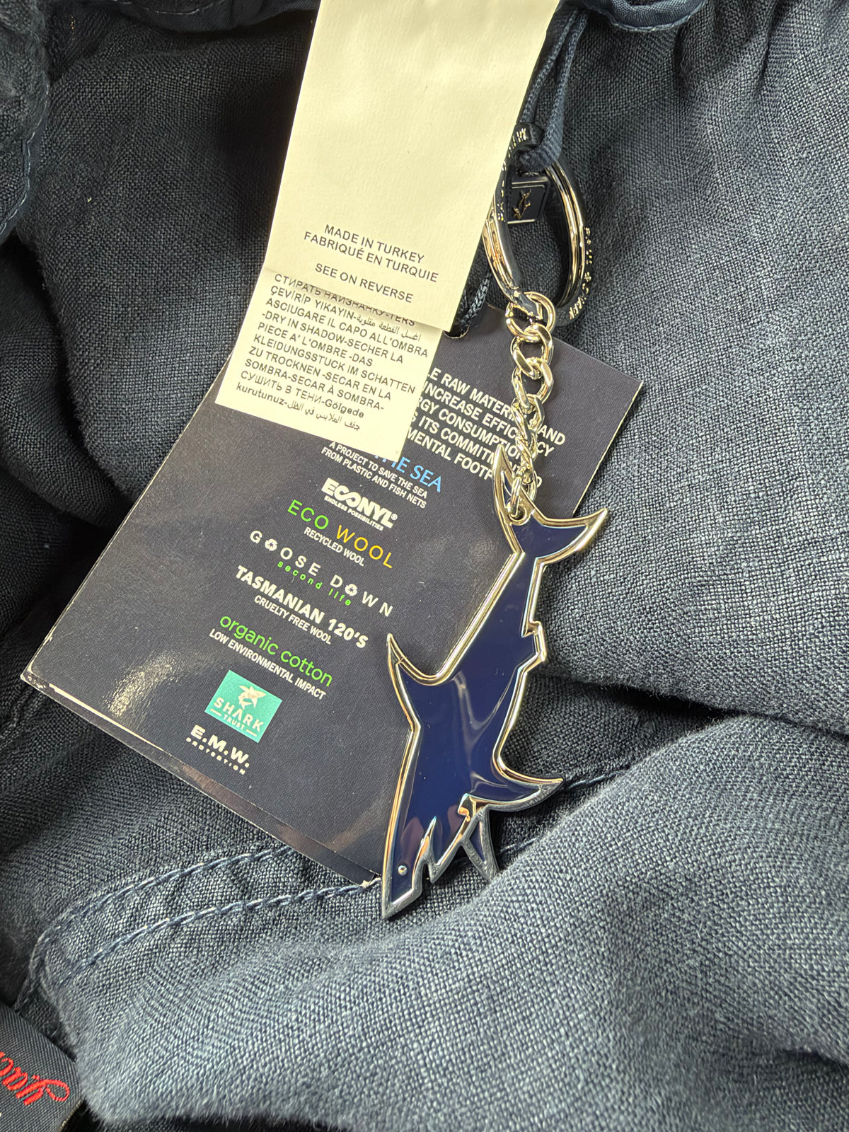 Paul & Shark Wheaten Tapered Linen Slacks NWT - 50