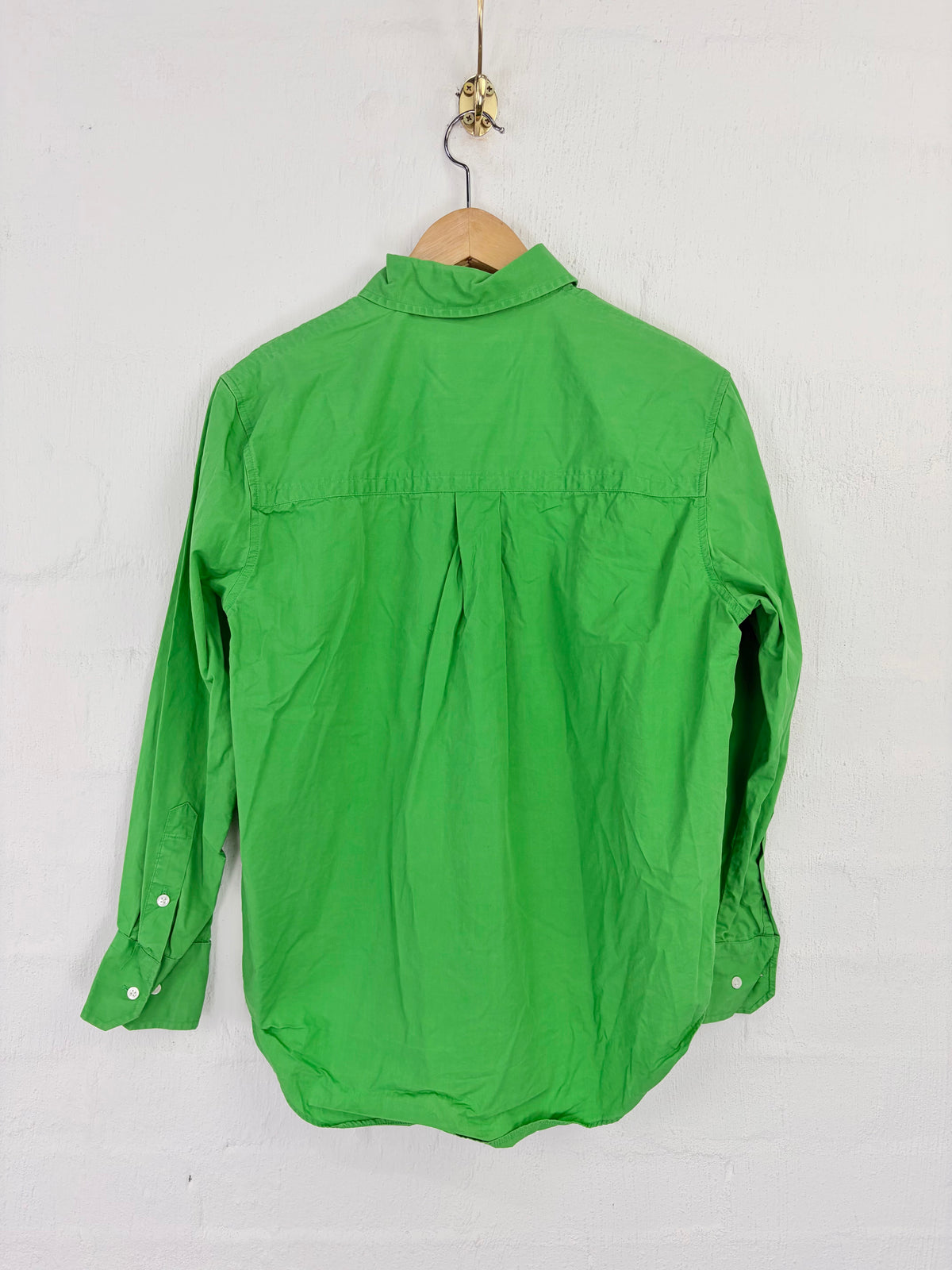 Oroton Spring Green Cotton Shirt - AU6