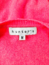 Hunter's Cerise Pink Cashmere Cardigan - AU10