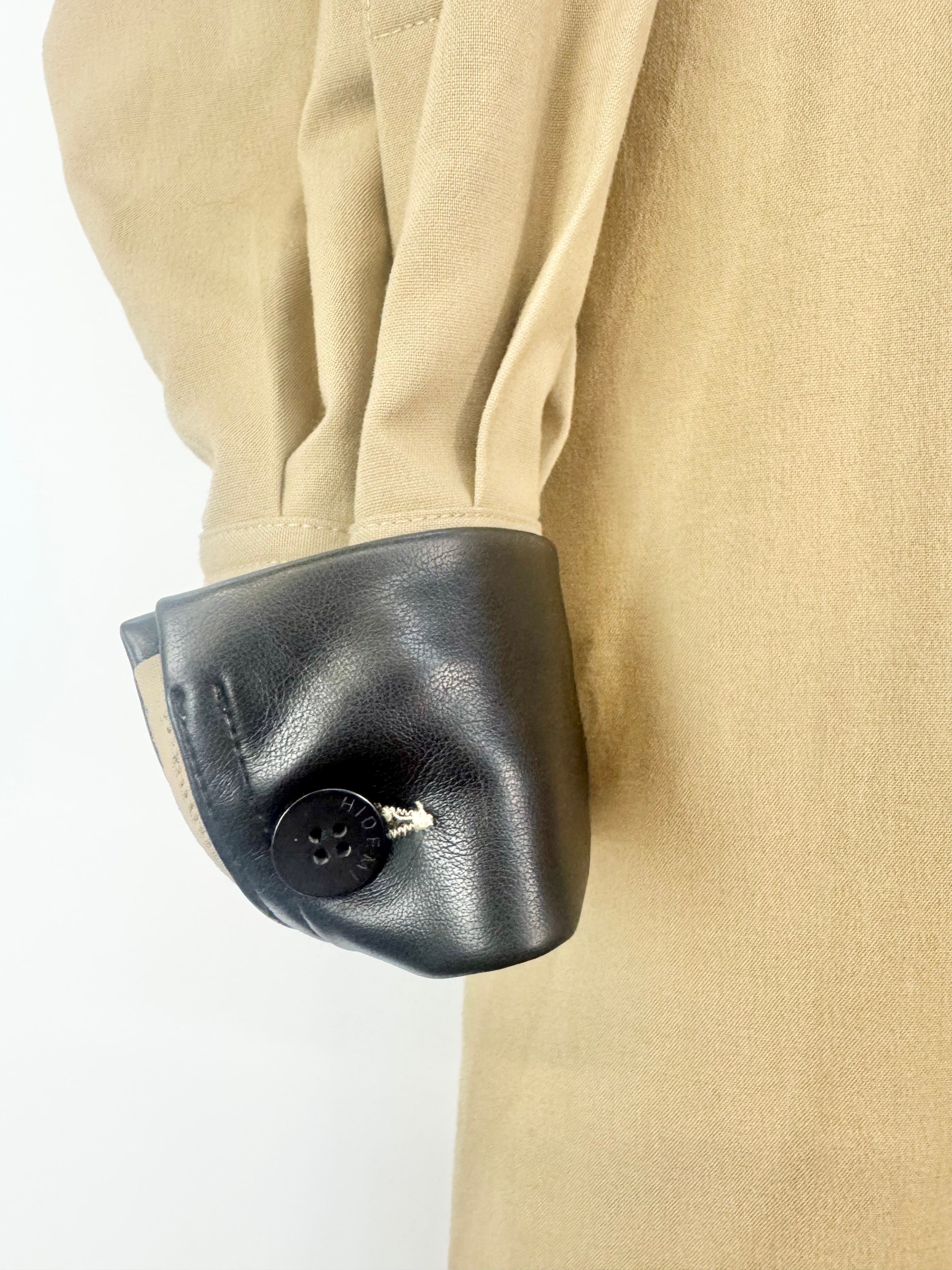 Hidemi Khaki Lightweight Coat - AU8/10