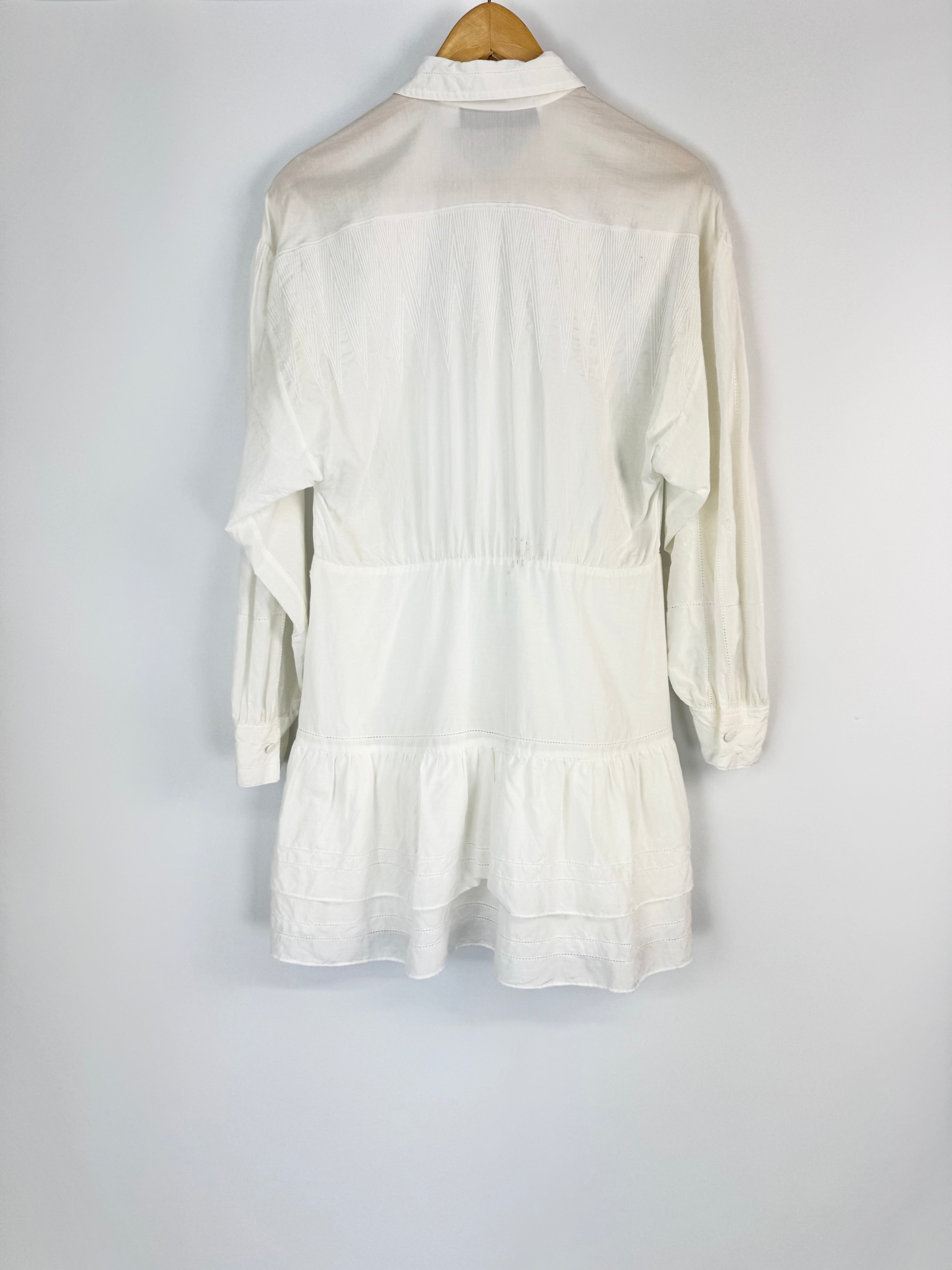 Iro White 'Josey' Shirt Dress - AU10