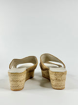 Husk Straw Espadrilles - EU38