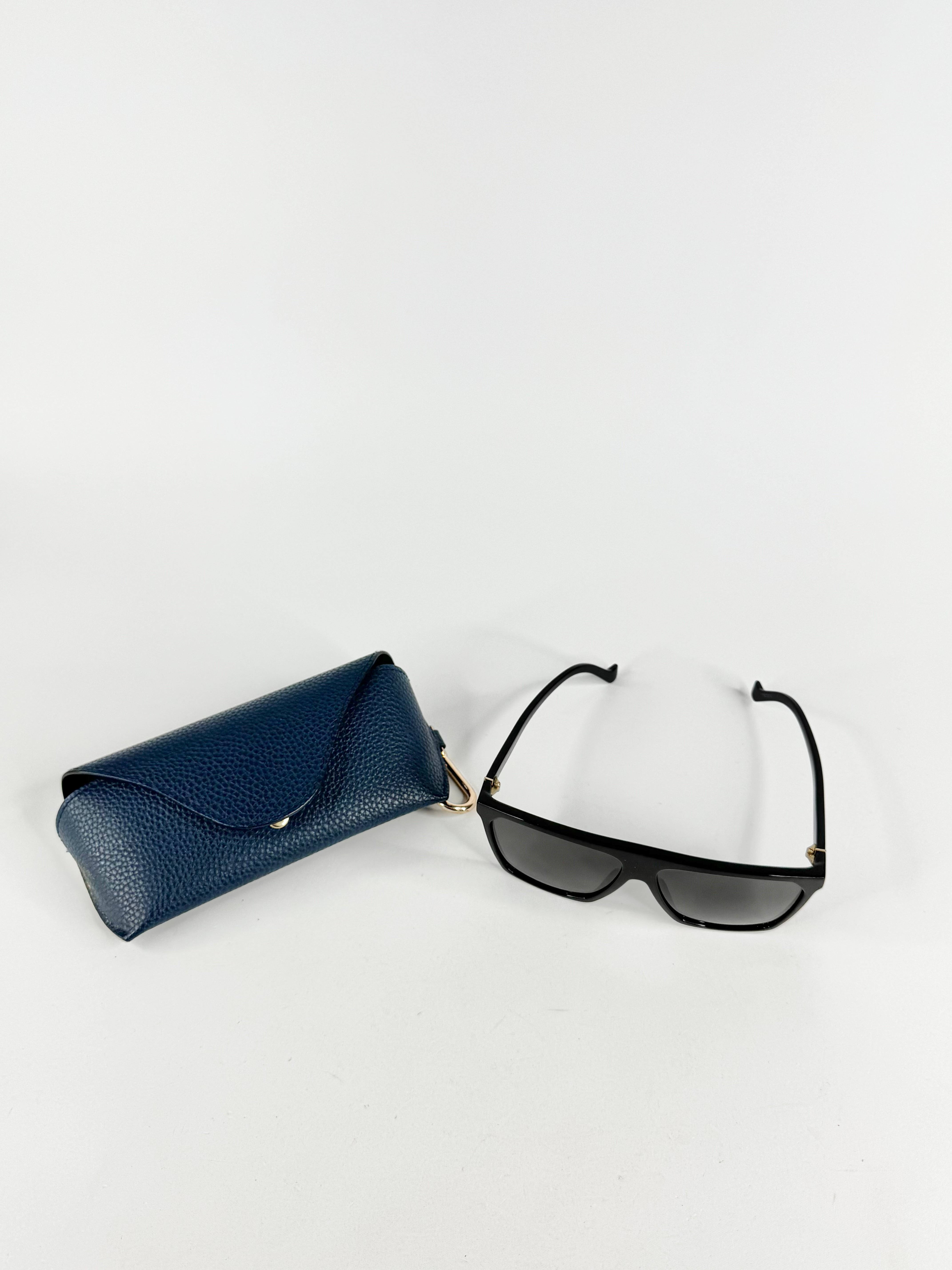Loewe Grey Acetate Flat Top Sunglasses