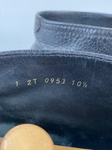 Prada Black Leather Boots - 10.5
