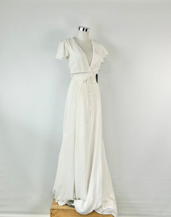 Reformation 'Rosey' Ivory Maxi Dress NWT - AU6/8