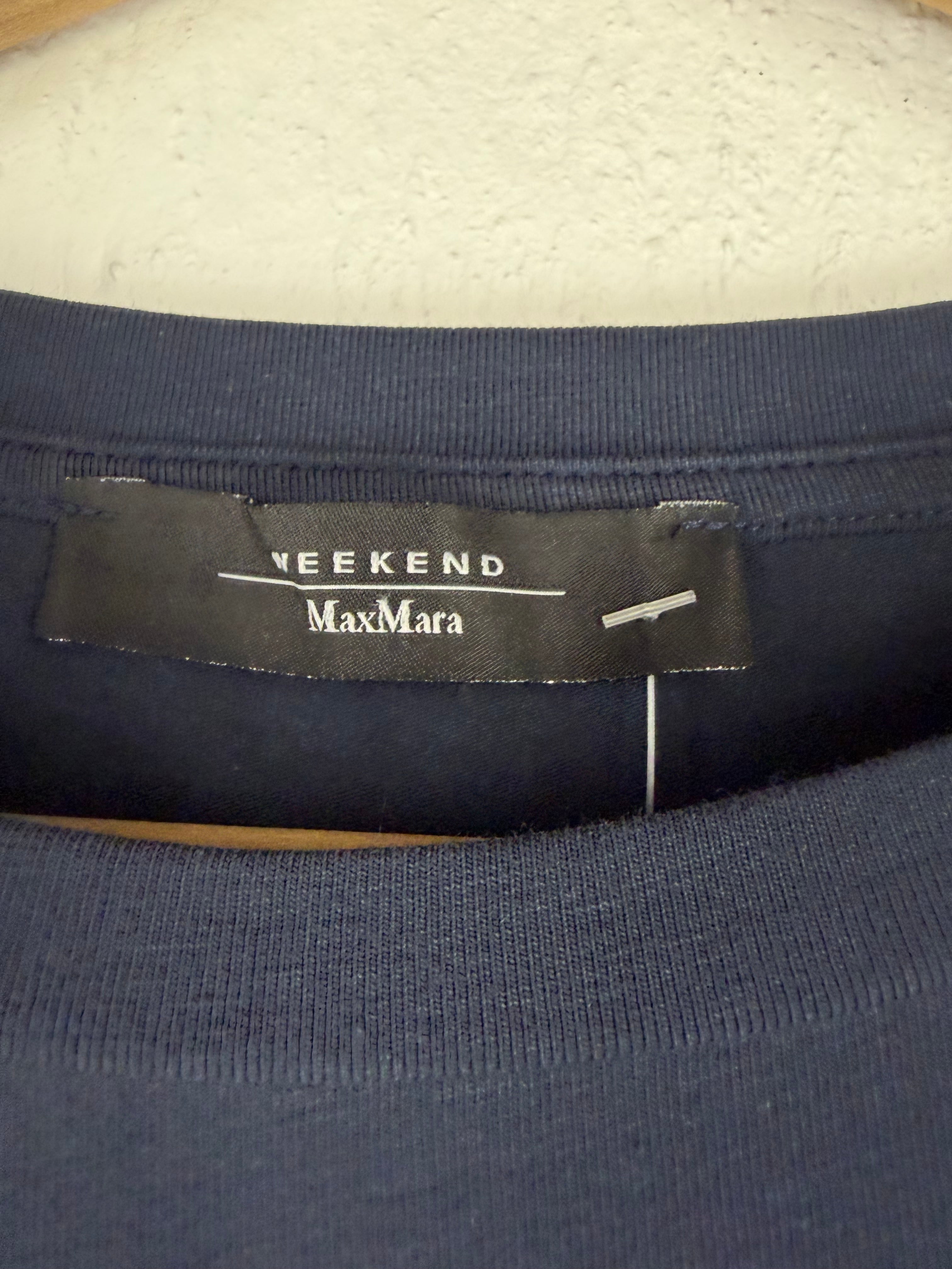 Weekend Max Mara Navy Top - AU8/10