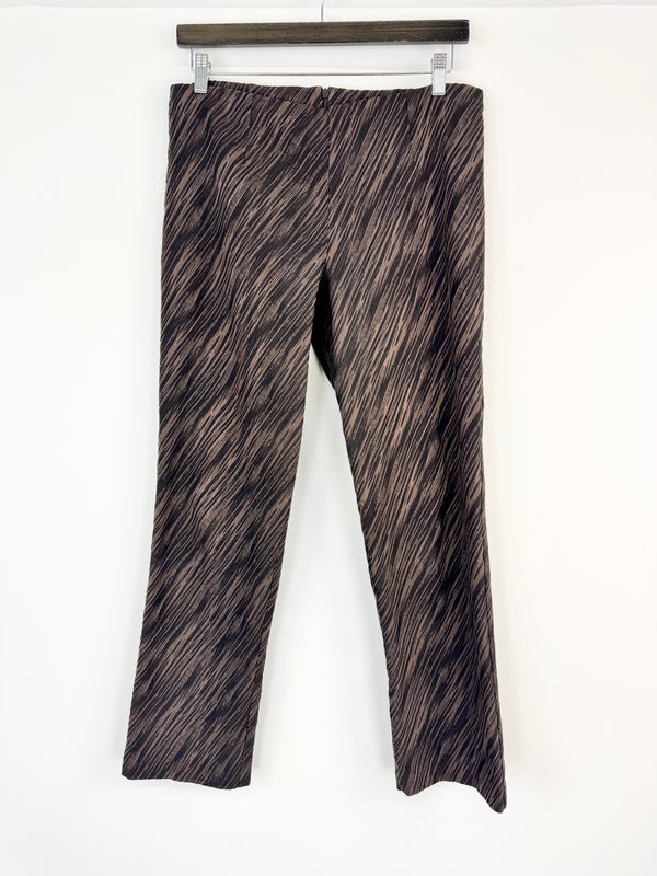 Vintage Lisa Baron Brown Bark Slacks - AU14
