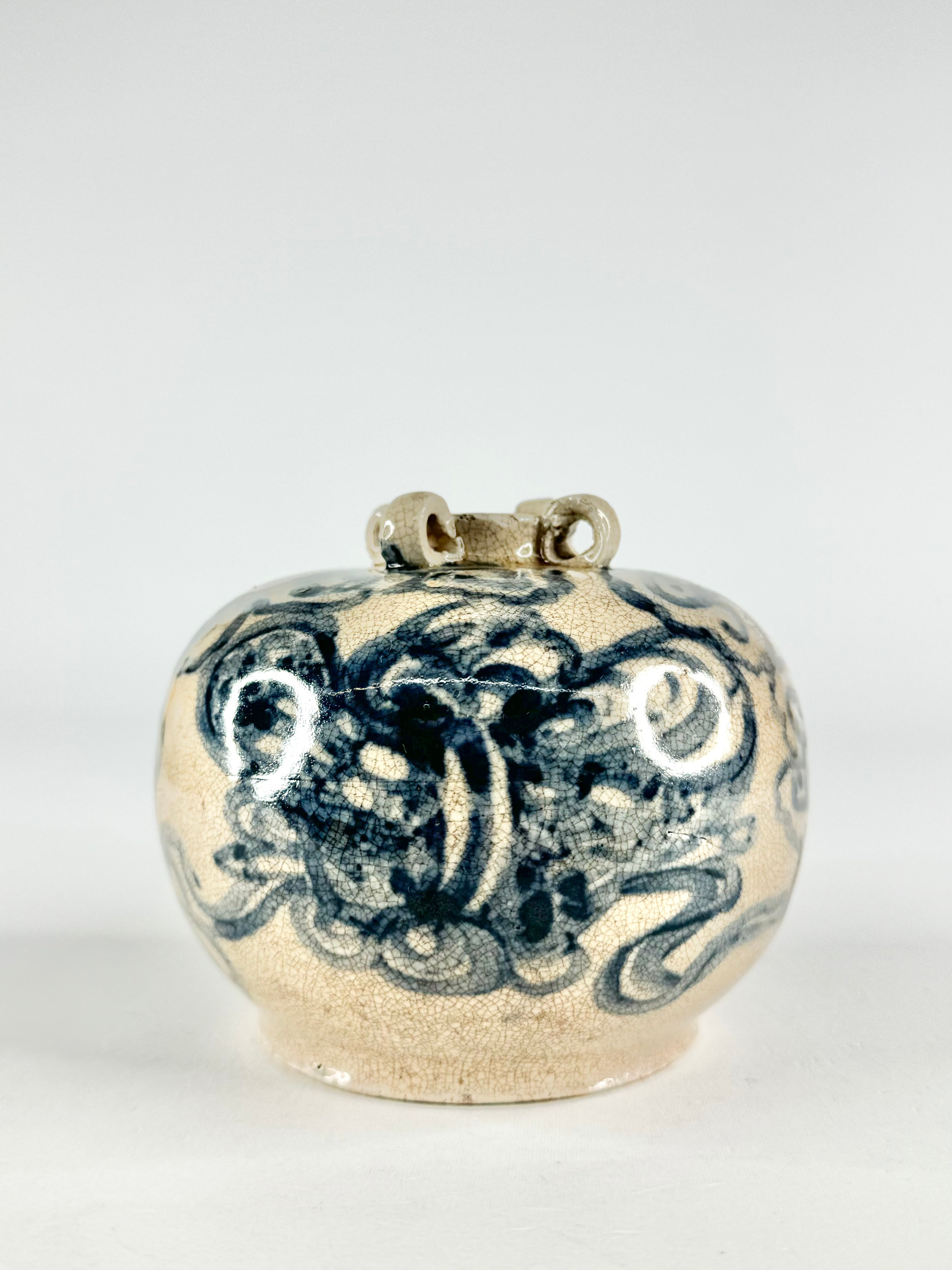 Antique Ming Dynasty Porcelain Jar