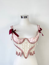 Homemade Brocade Bustier - S