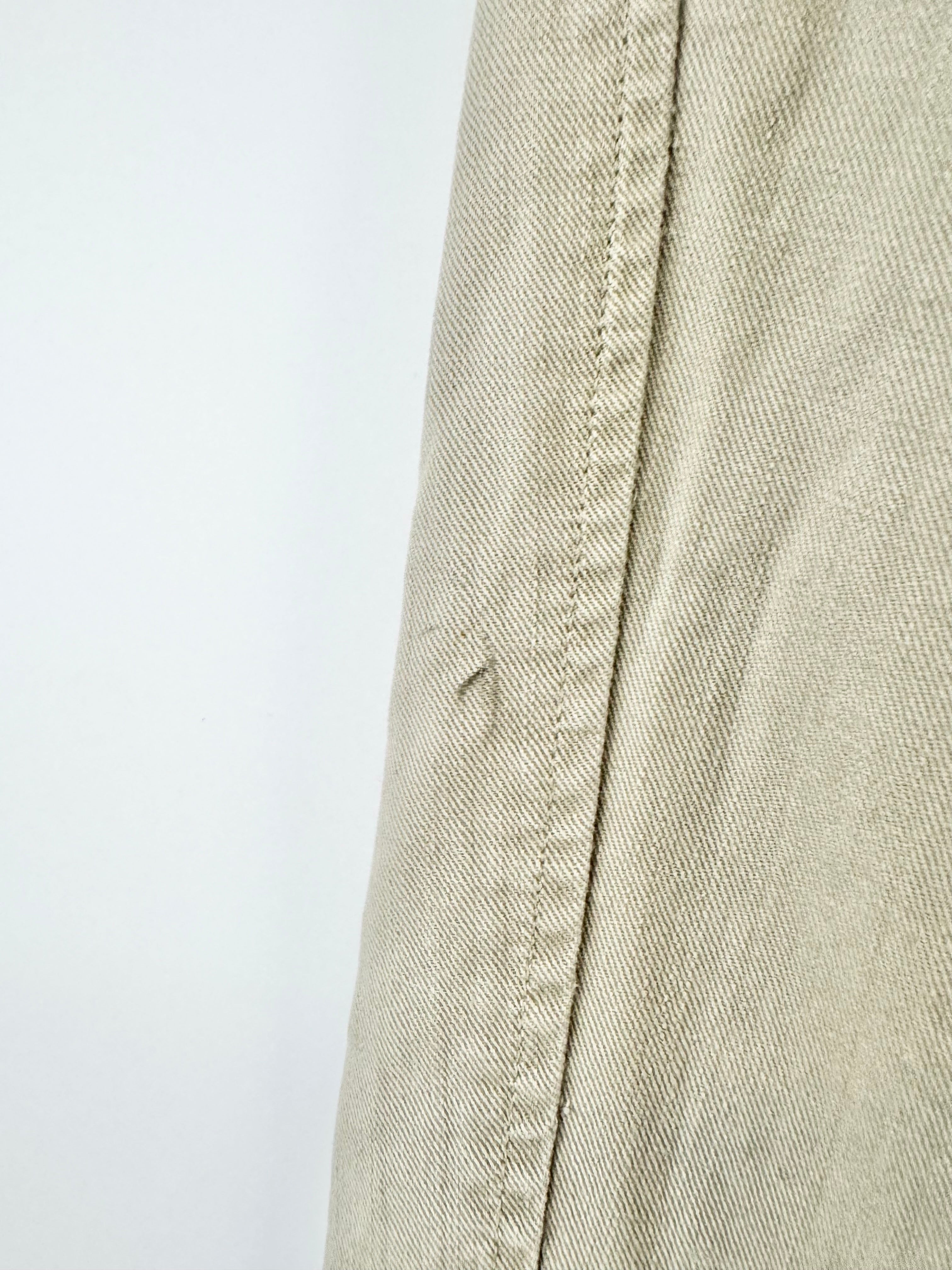Vintage Kapital Khaki Cotton Stirrup Slacks - AU10