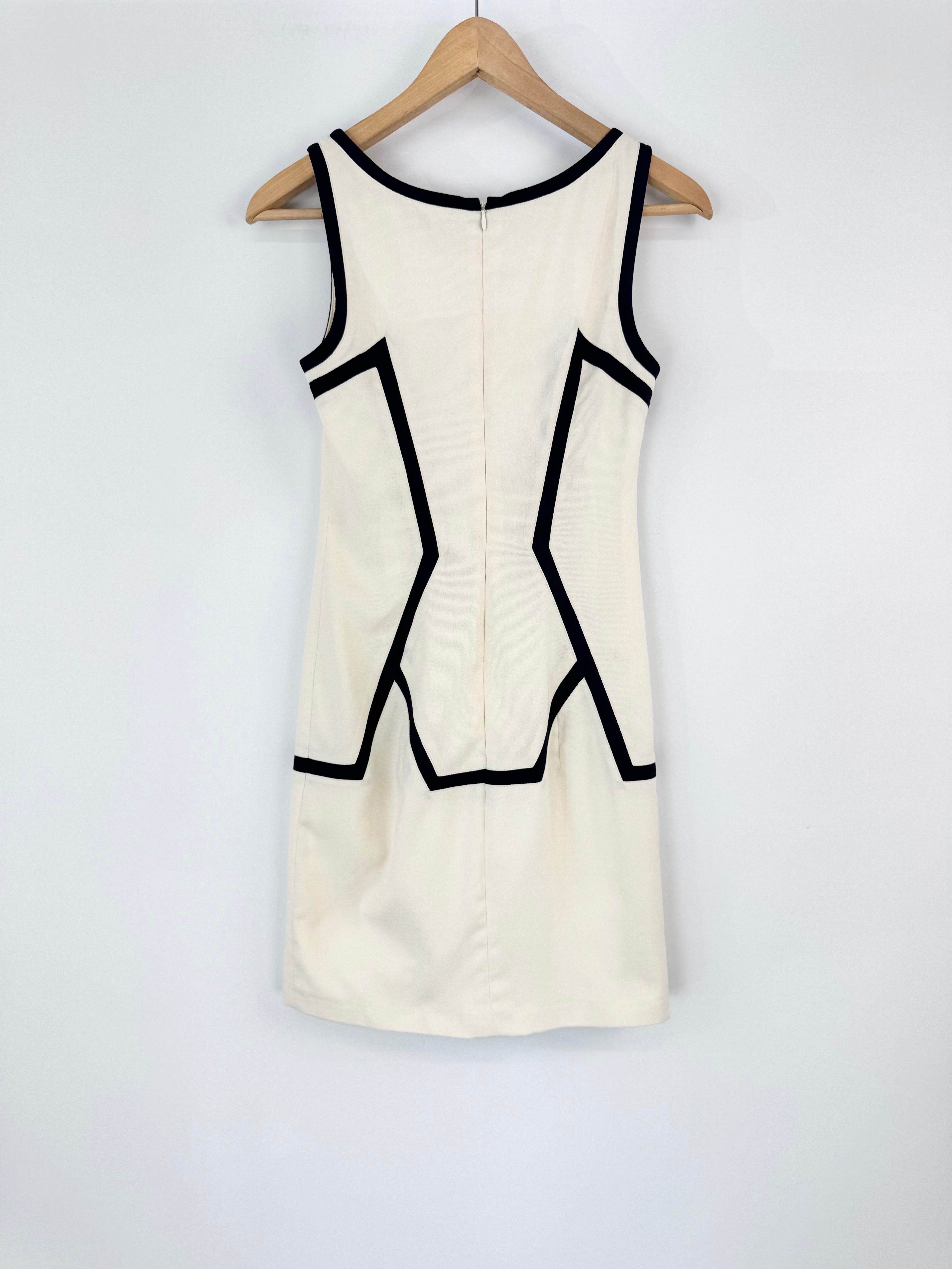 Elle Zeitoune Cream Body Con Dress - AU8