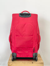 Black Wolf Dual Shuttle Red Wheelie Bag & Day Pack