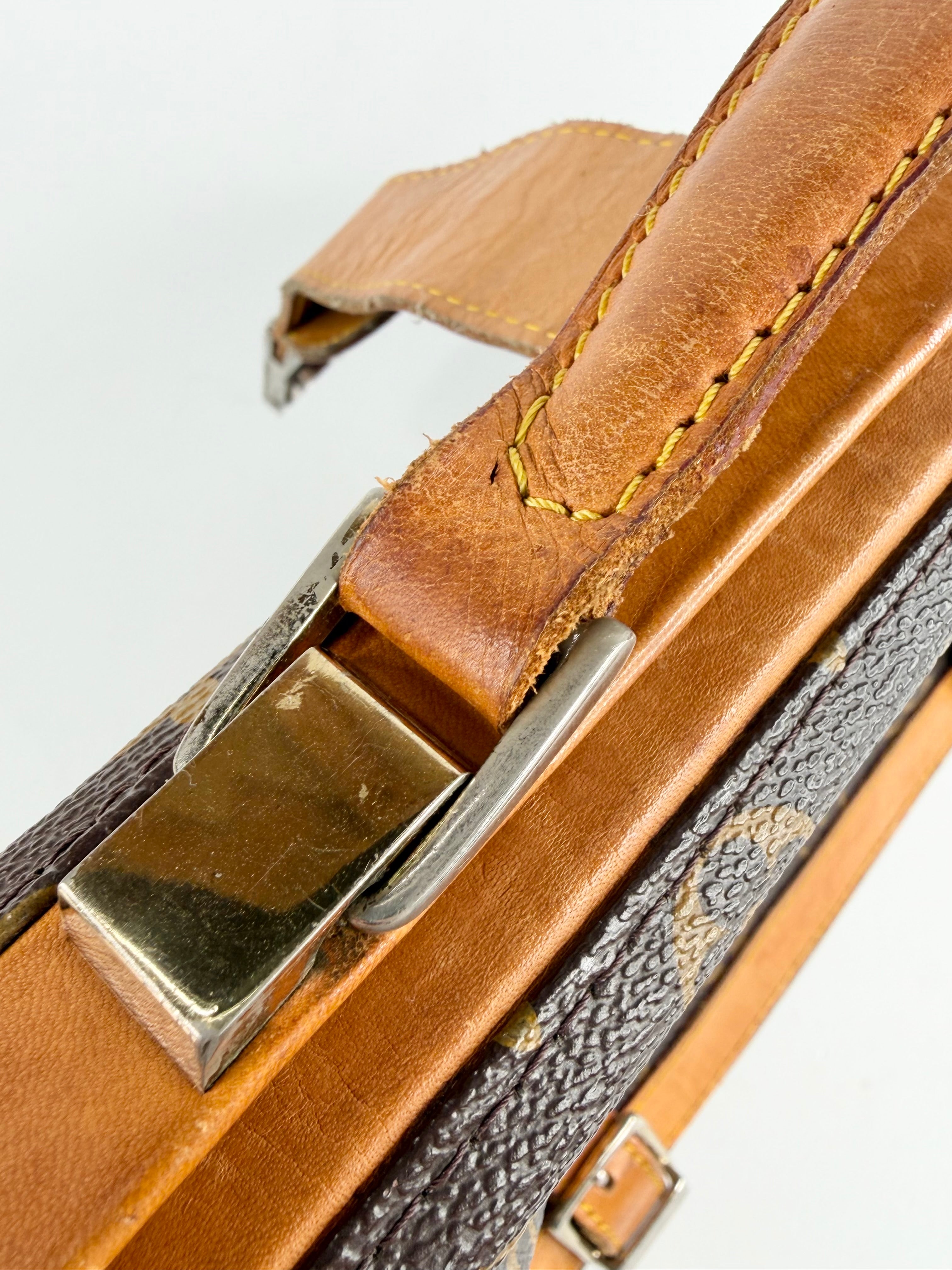 Vintage 1970s Louis Vuitton Monogrammed Doctors Bag