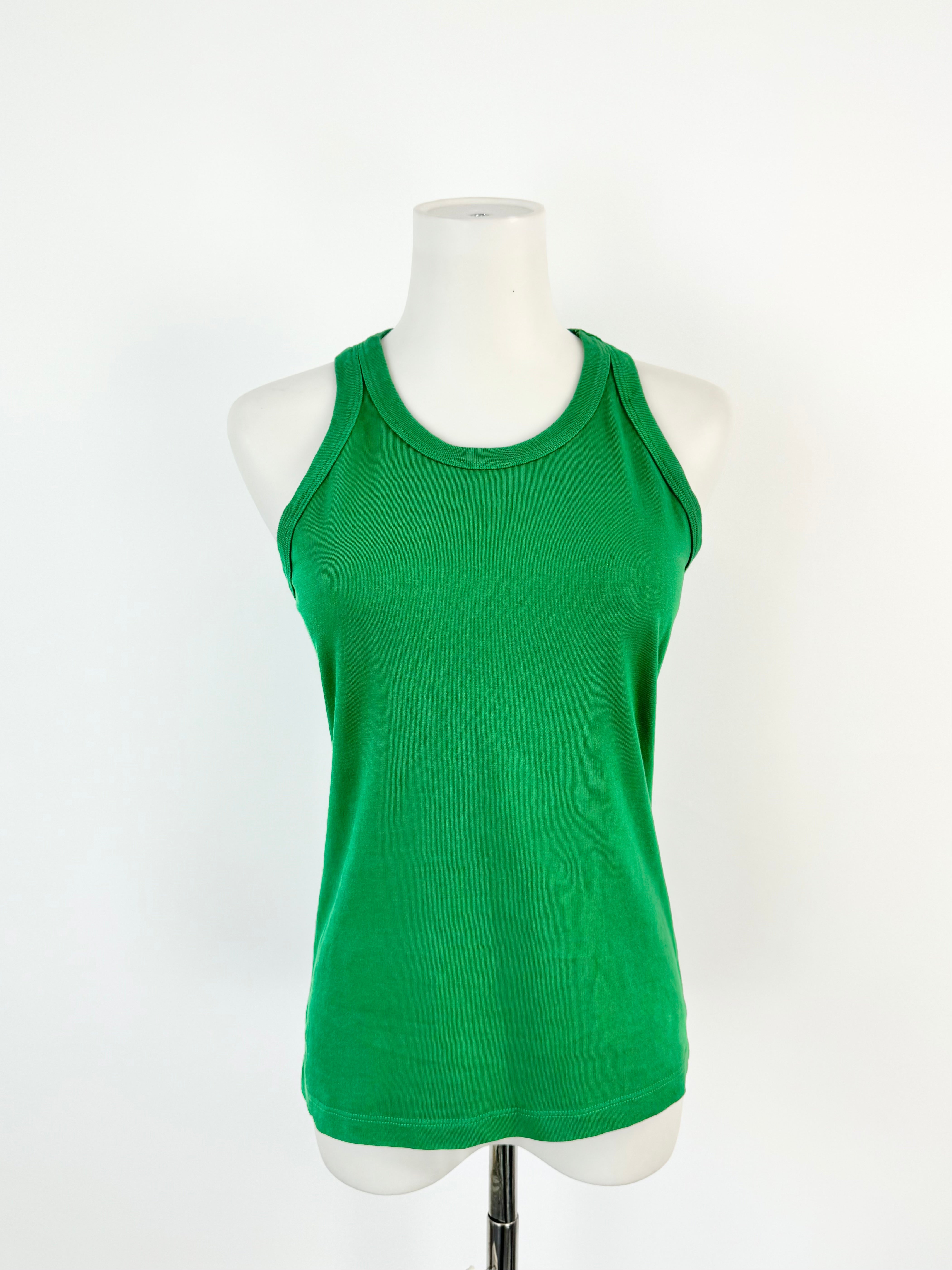 Kowtow Forest Green Organic Cotton Singlet - AU6/8