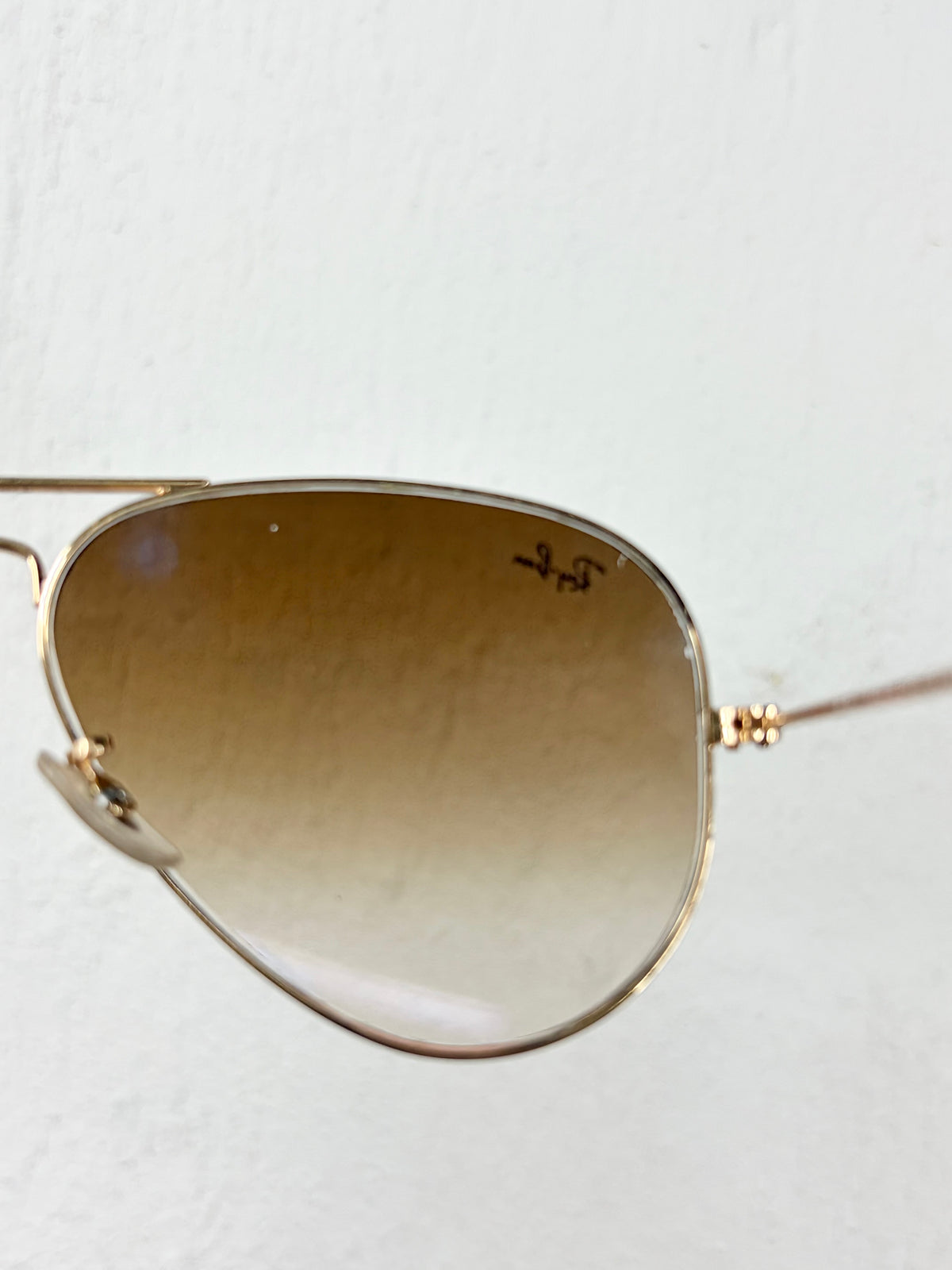 Ray-Ban Gold-Toned Gradient Aviators
