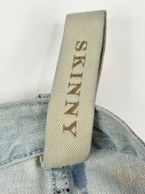 Burberry Brit Waxed Indigo Skinny Jeans - 32R