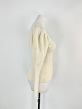 Zimmermann Meringue Cashmere Jumper - AU6/8